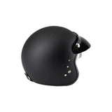Duchinni D501 Internal Sun Visor Open Face Motorcycle Helmet Size M - Black
