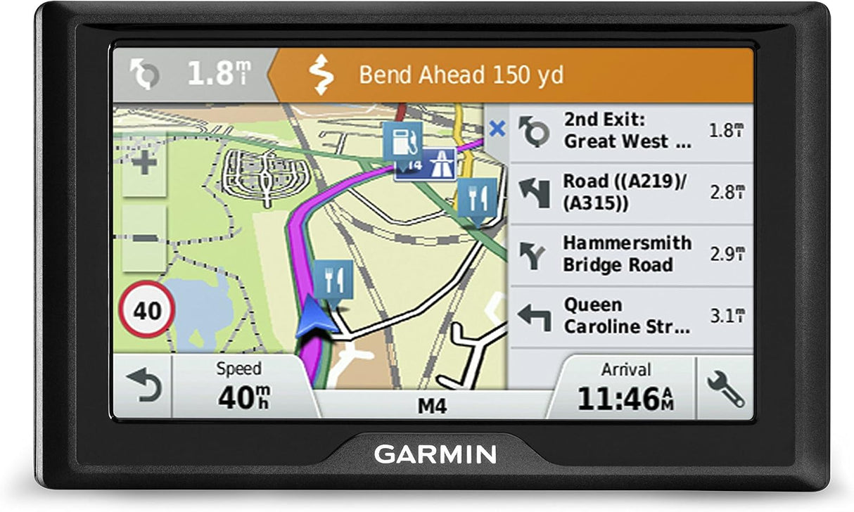 Garmin Drive 40LM 4.3in Sat Nav UK Republic of Ireland Maps Touchscreen