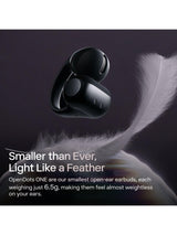 Shokz OpenDots ONE Bluetooth True Wireless Open - Ear Headphones - Black