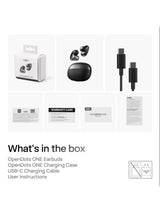 Shokz OpenDots ONE Bluetooth True Wireless Open - Ear Headphones - Black