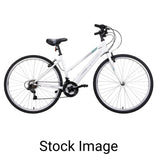 Apollo Excelle 18-Speed V-Brake Women's Hybrid Bike - Small 14" - White