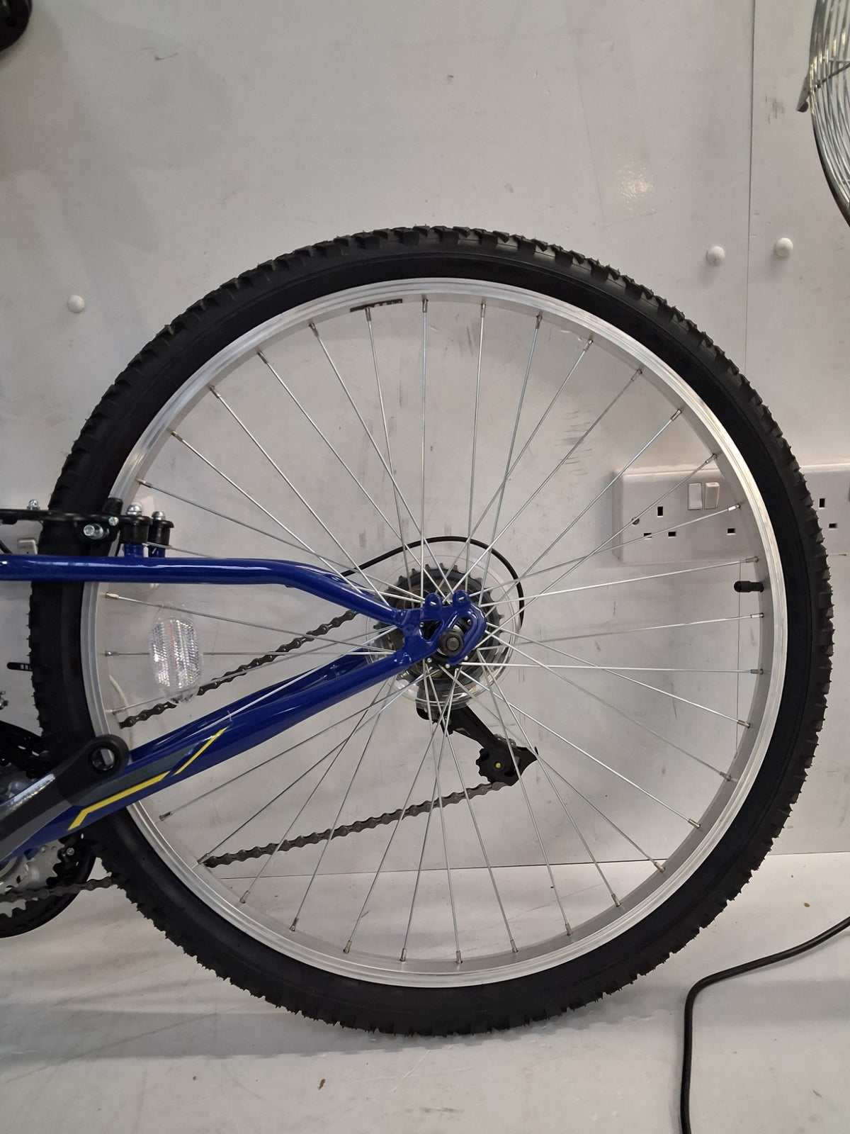 Indi FS 1 Mens MTB 18 Speed Full Suspension Mountain Bike - Blue - Medium 