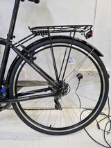 Apollo Belmont 7-Speed Men's Hybrid Bike 700c Wheels - Medium 18" Black