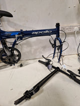 Apollo Transport Compact Folding 20" Wheels Steel Frame 6-Speed Bike - Navy