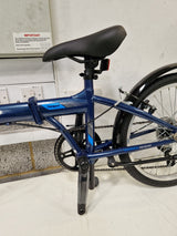 Apollo Transport Compact Folding 20" Wheels Steel Frame 6-Speed Bike - Navy