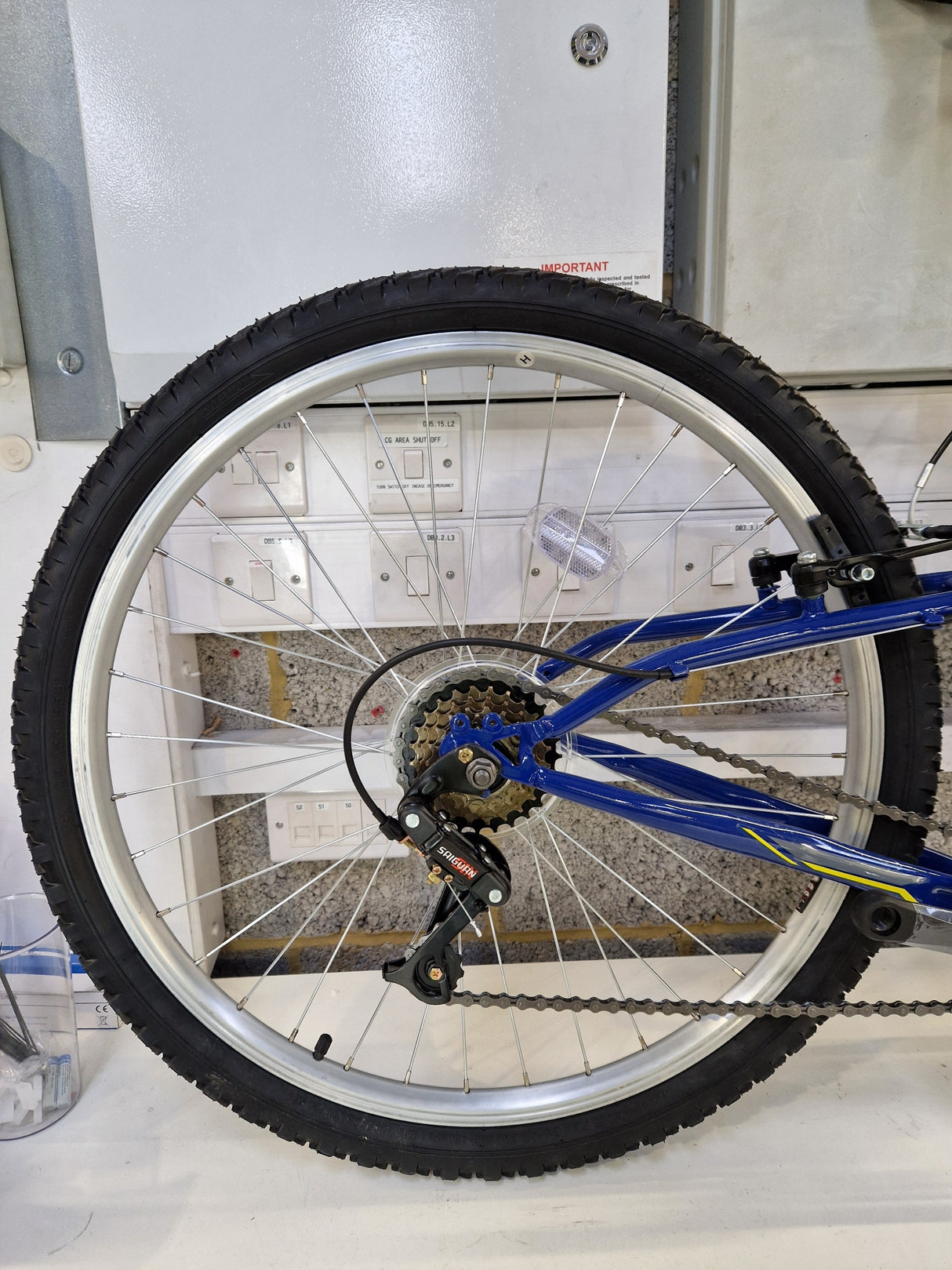 Indi FS 1 Men's MTB 18-Speed Mountain Bike 26" Wheels - Medium 18'' Blue