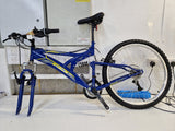 Indi FS 1 Men's MTB 18-Speed Mountain Bike 26" Wheels - Medium 18'' Blue