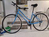 Apollo Cafe 6-Speed 700c Wheels Women's Hybrid Bicycle Medium 19" Turquoise