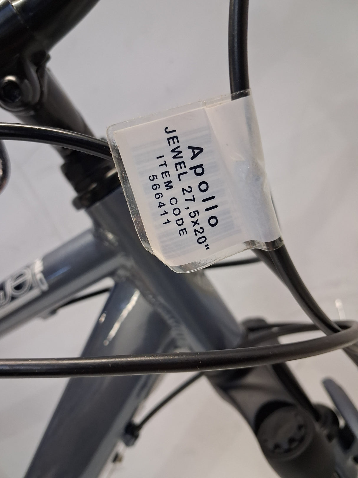 Apollo Jewel Womens 18-Speed Mountain Bike - Silver/Blue - Large 20'' Frame