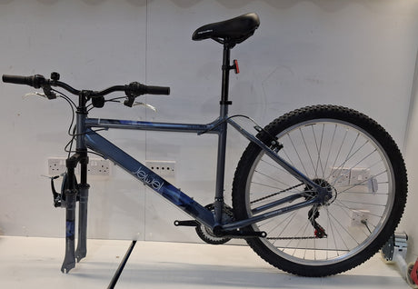 Apollo Jewel Womens 18-Speed Mountain Bike - Silver/Blue - Large 20'' Frame