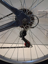 Apollo Jewel Womens 18-Speed Mountain Bike - Silver/Blue - Large 20'' Frame