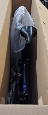 Apollo Jewel Womens 18-Speed Mountain Bike - Silver/Blue - Large 20'' Frame