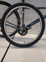 Apollo Jewel Womens 18-Speed Mountain Bike - Silver/Blue - Large 20'' Frame