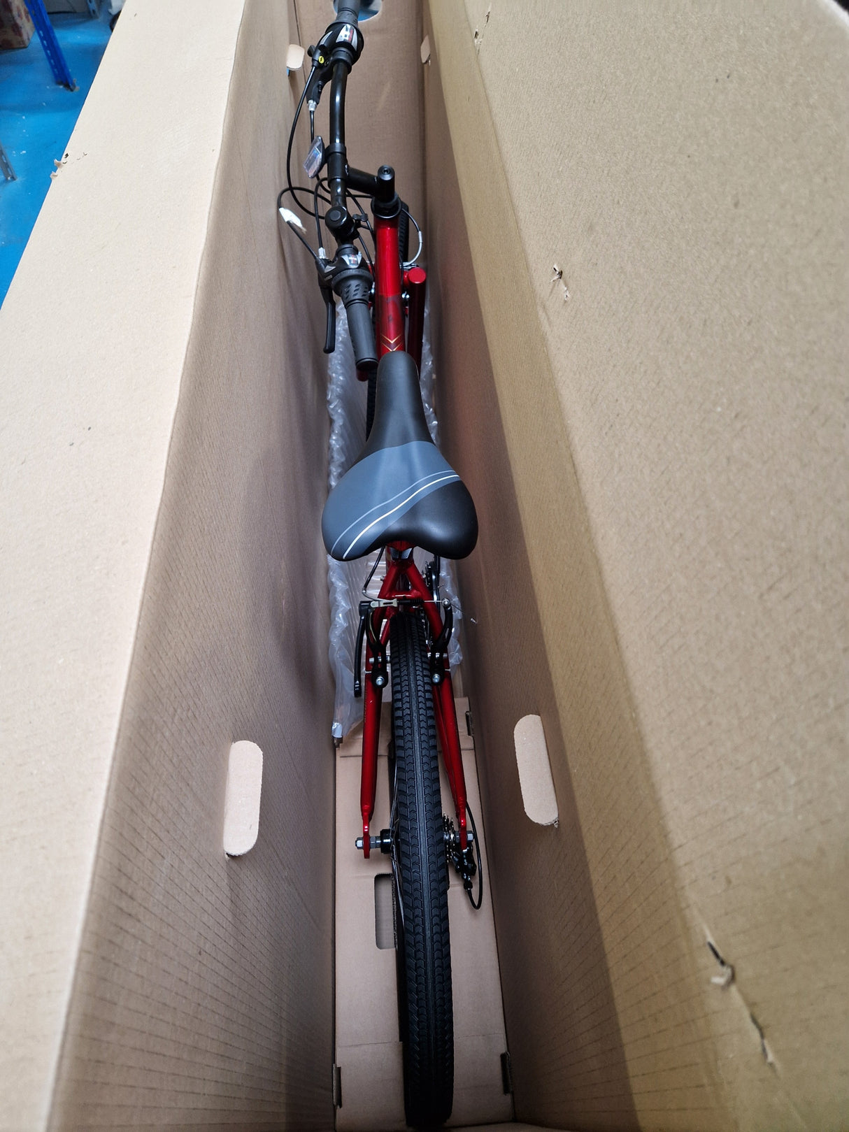 Apollo Transition Mens 18-Speed Lightweight Hybrid Bike Alloy - Medium - Red