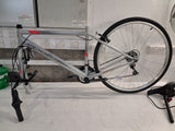 Apollo Transfer 18 Speed V-Brake Men's Hybrid Bike - Meduim - Silver/Red