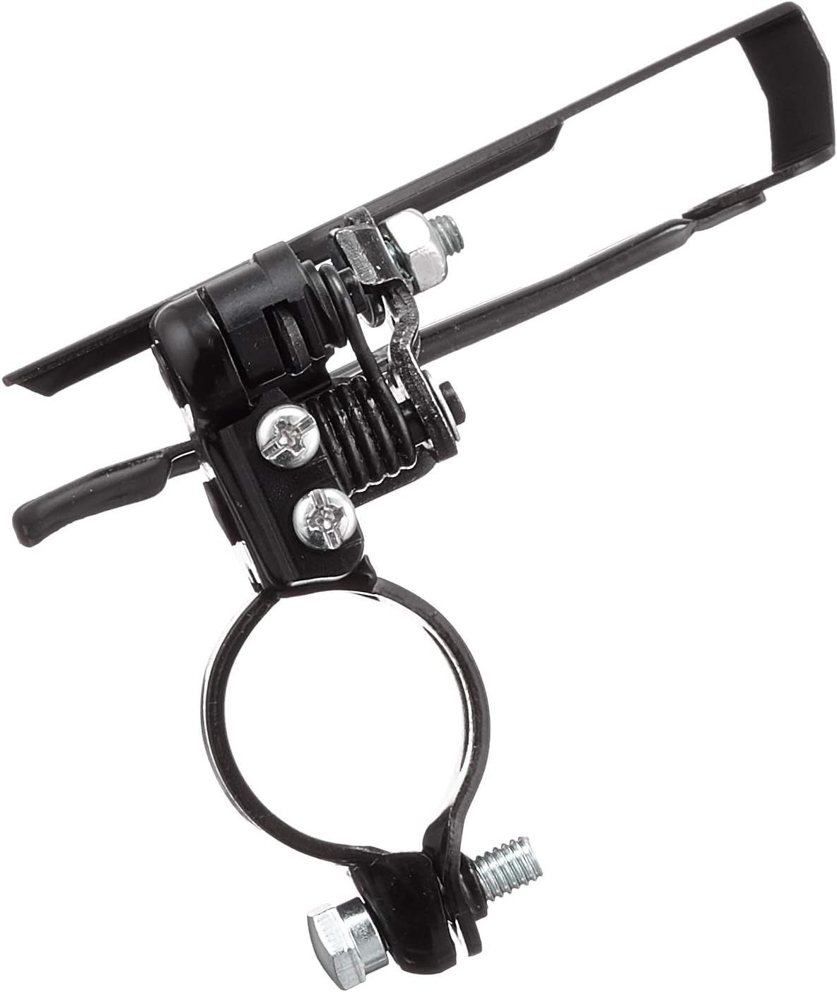Shimano Tourney FD-TZ510 Down Swing Top Pull Front Derailleur - Black/Silver