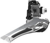 Shimano CUES FD-U6030 9/10-Speed Down Pull Front Derailleur - Black/Silver
