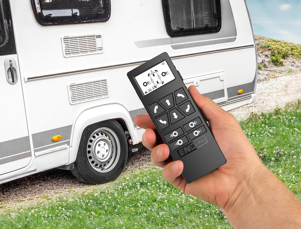 Streetwize Emove EM313A Gear Driven Electric Auto Engage Caravan Mover Black