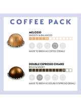 Nespresso Vertuo Pop Pod Capsule Coffee Machine Barista Bundle - Black