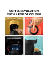 Nespresso by De'Longhi Vertuo Pop Compact Coffee Pod Machine 19bar - Black