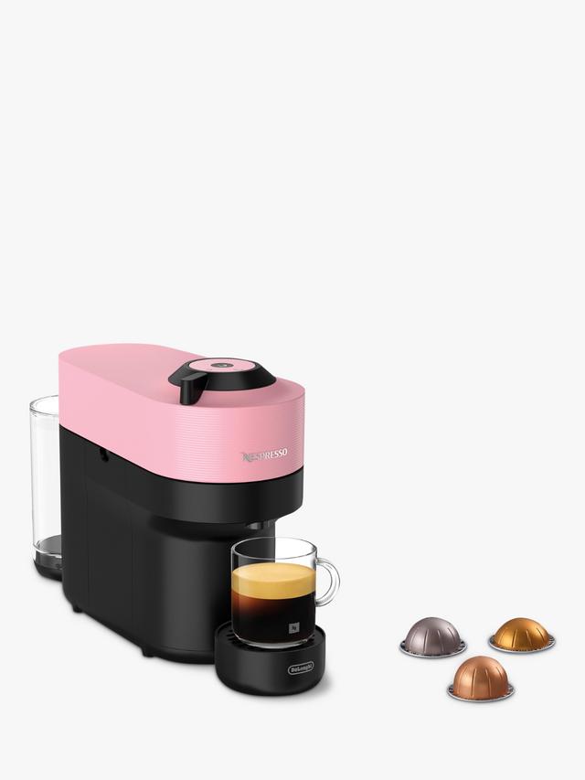 Nespresso Vertuo Pop Pod Capsule 19bar Compact Coffee Machine - Candy Pink