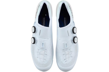 Shimano S-PHYRE RC9 (RC903) Road Cycling Shoes - White - Wide Fit EU 43/UK 8