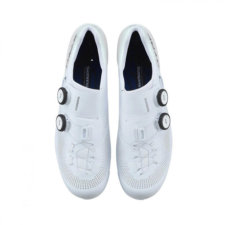 Shimano S-PHYRE RC903 Men's Dual BOA Carbon Road Cycling Shoes EU 43 - White