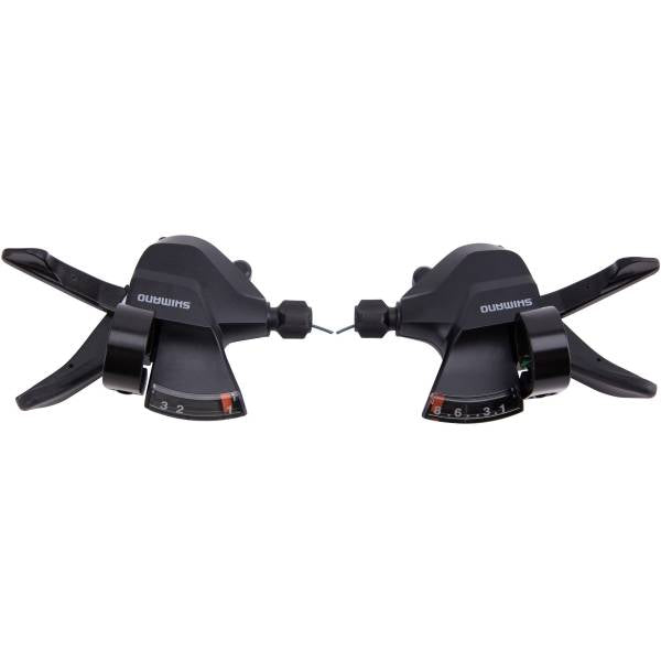 Shimano Altus SL-M315 3x8-Speed Optical Display Gear Shifter Set - Black