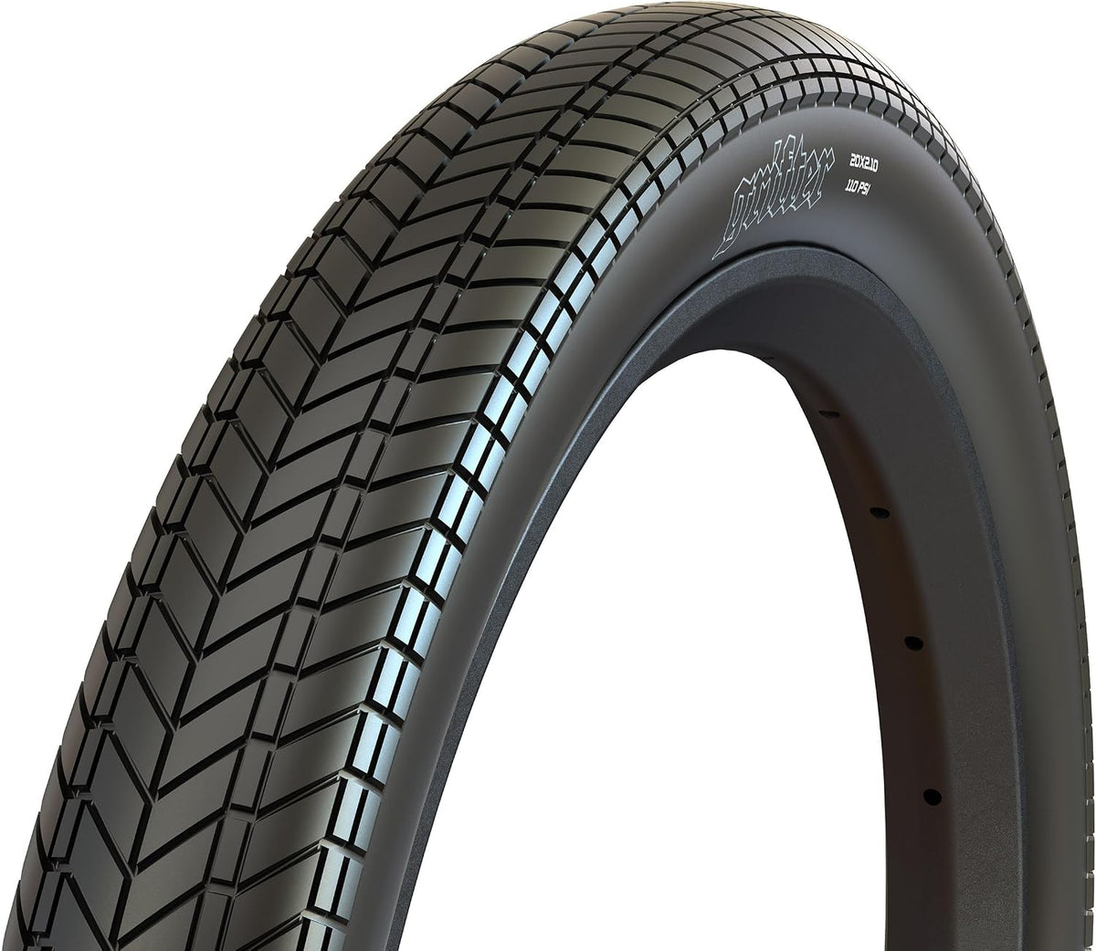 Maxxis Grifter 20x2.30 120TPI EXO Dual Compound Folding BMX Tyre - Black
