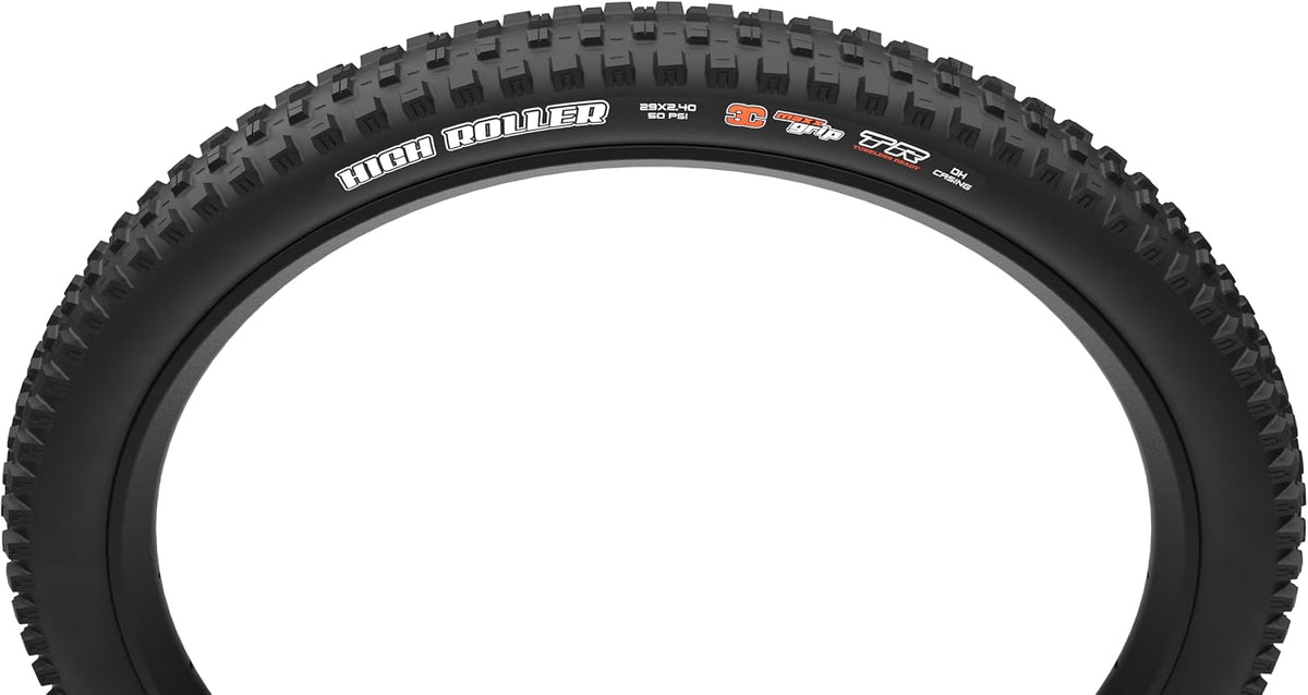 Maxxis High Roller III 3C MaxxGrip EXO+ 60TPI Tubeless Tyre 29x2.4 - Black