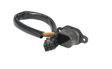 Shimano E-Bike Parts Steps EWCP100 Satellite Charging Port 200mm - Black