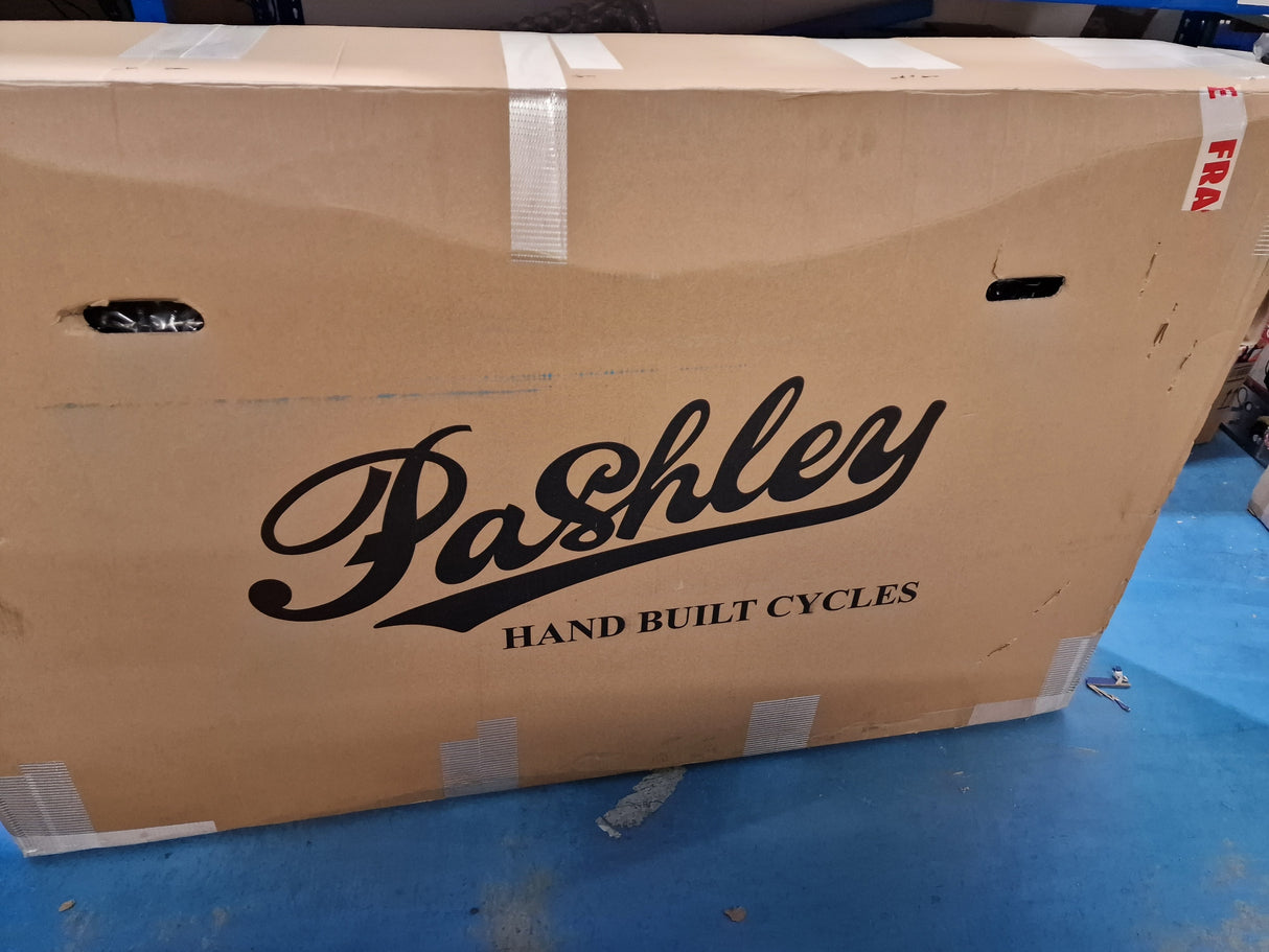 Pashley Briton Mens 5-Speed Classic City/Commuter Bike - Oxford Blue - 20.5"