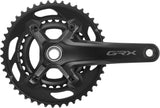 Shimano GRX FC-RX600 10-Speed 46/30T Hollowtech II Chainset - 165mm - Black