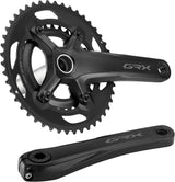 Shimano GRX FC-RX600 10-Speed 46/30T Hollowtech II Chainset - 165mm - Black