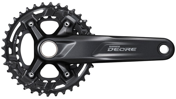Shimano Deore FC-M4100-B2 170mm 10-Speed 36T-26T Front Chainwheel - Black