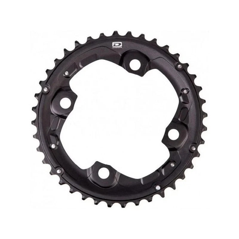Shimano Deore FC-M615 10 Speed MTB Replacement Bicycle Chainring Steel Black