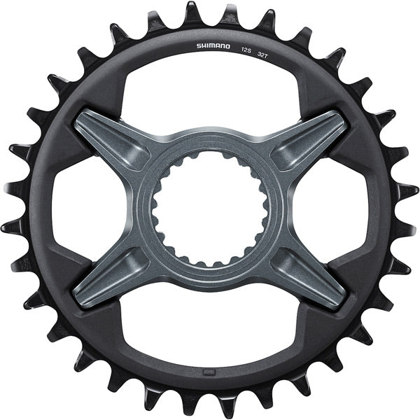 Shimano SLX SM-CRM75 Aluminium 34T 12-Speed Direct Mount Chainring - Black