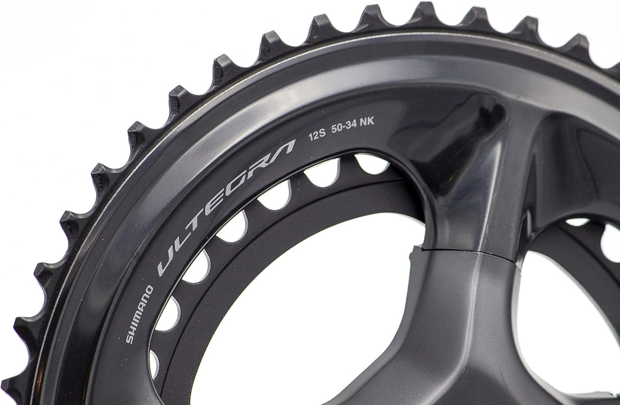 Shimano Ultegra FC-R8100 50-34T 12 Speed Road Bike Crankset 175mm - Black