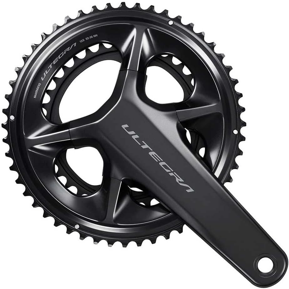 Shimano Ultegra FC-R8100 Chainset 172.5mm 52/36T 12 Speed Road Bike - Black
