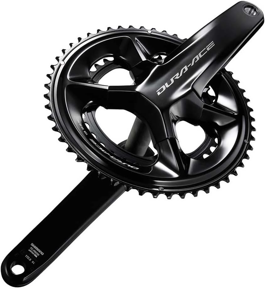 Shimano Dura-Ace R9200 12 Speed Chainset 50/34T 165mm Road Crankset - Black
