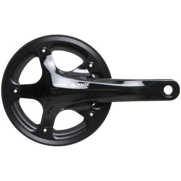 Shimano Alfine FC-S501 39T 170mm 2 Piece Bike Chainset Chain Guard - Black