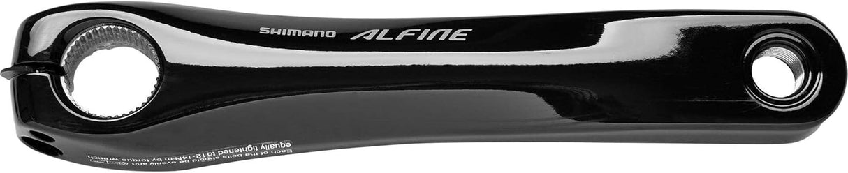 Shimano FC-S501 Alfine 2-Piece Chainset 170mm 42T Single Guard Bike - Black