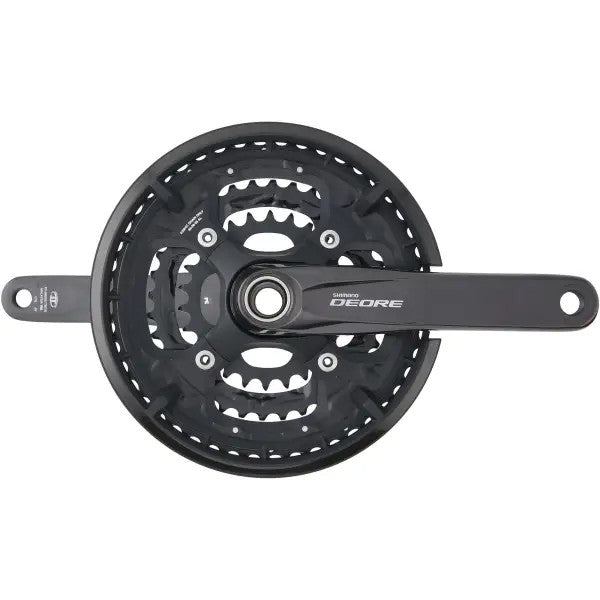 Shimano Deore FC-T6010 10 Speed Bike Chainset 48/36/26T With Chainguard
