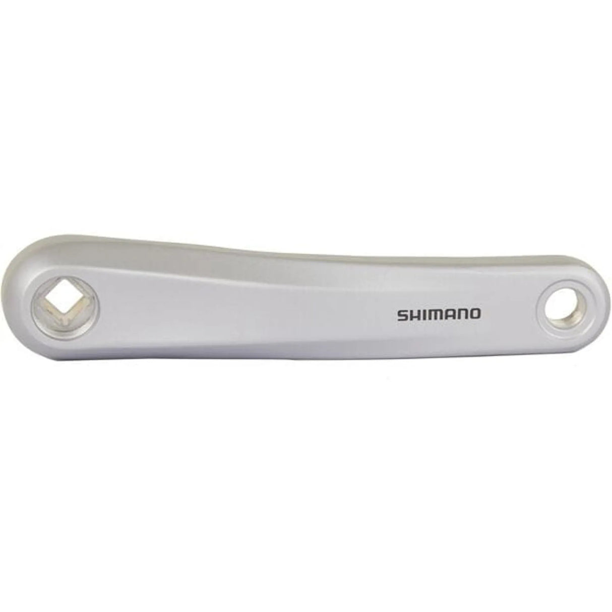 Shimano Tourney FC-TX801 Left Hand 175mm MTB Road Bike Crank Arm - Silver