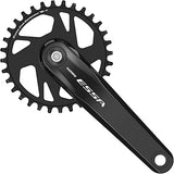 Shimano ESSA FC-U2000 Chainset 170mm 32T 8 Speed MTB Alloy Crankset - Black