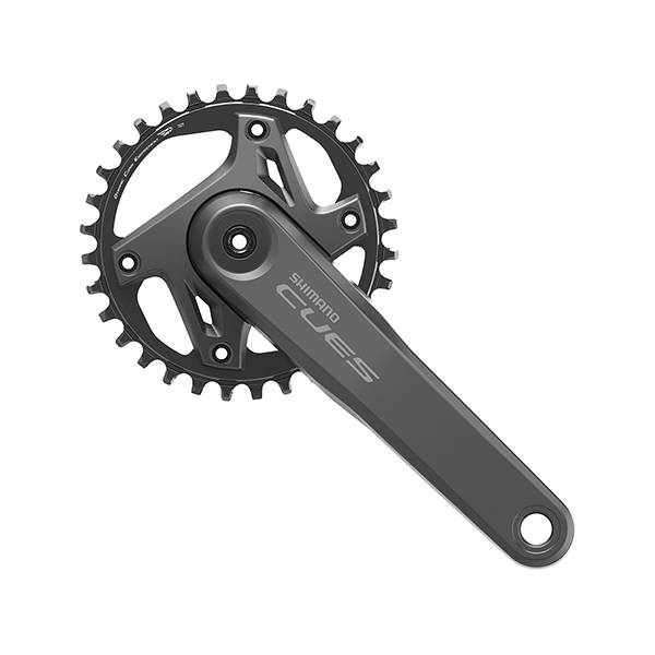 Shimano CUES FC-U6000 32T 170mm 11-Speed LinkGlide 2-Piece Crankset Black