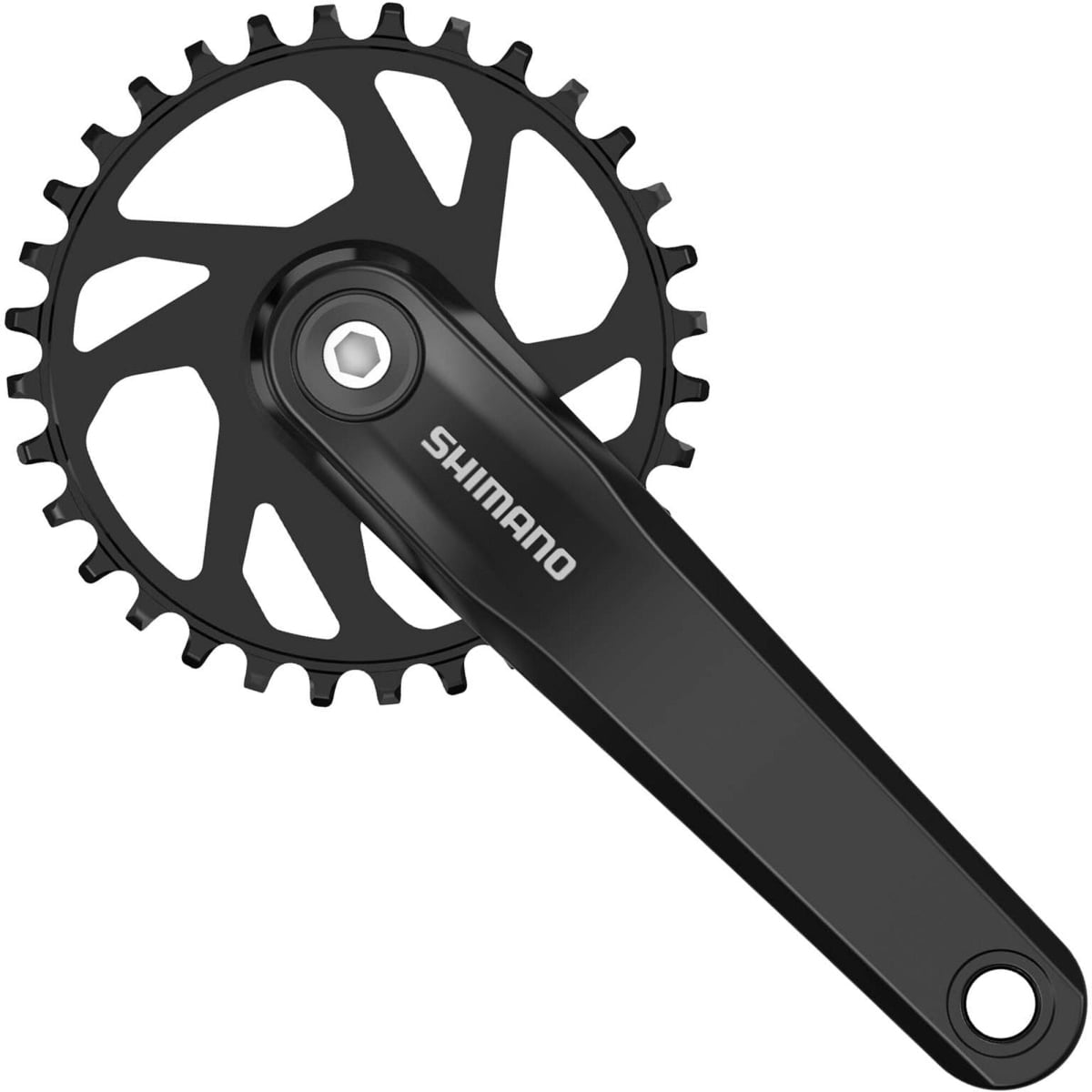 Shimano CUES FC-UT400-1 LINKGLIDE 32T 170mm Square Taper Chainset - Black