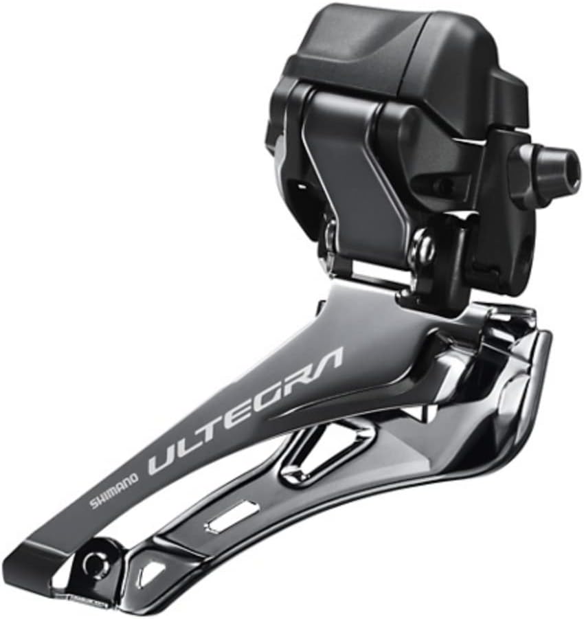 Shimano Ultegra FD-R8150 Di2 2x12 Braze-On Road Bike Front Derailleur - Grey