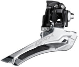 Shimano GRX FD-RX400 2x10 Speed Braze-On Gravel Front Derailleur - Black
