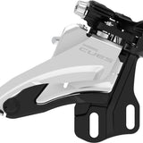 Shimano CUES FD-U4000-M Double 9/10-Speed Front Derailleur - Silver/Black